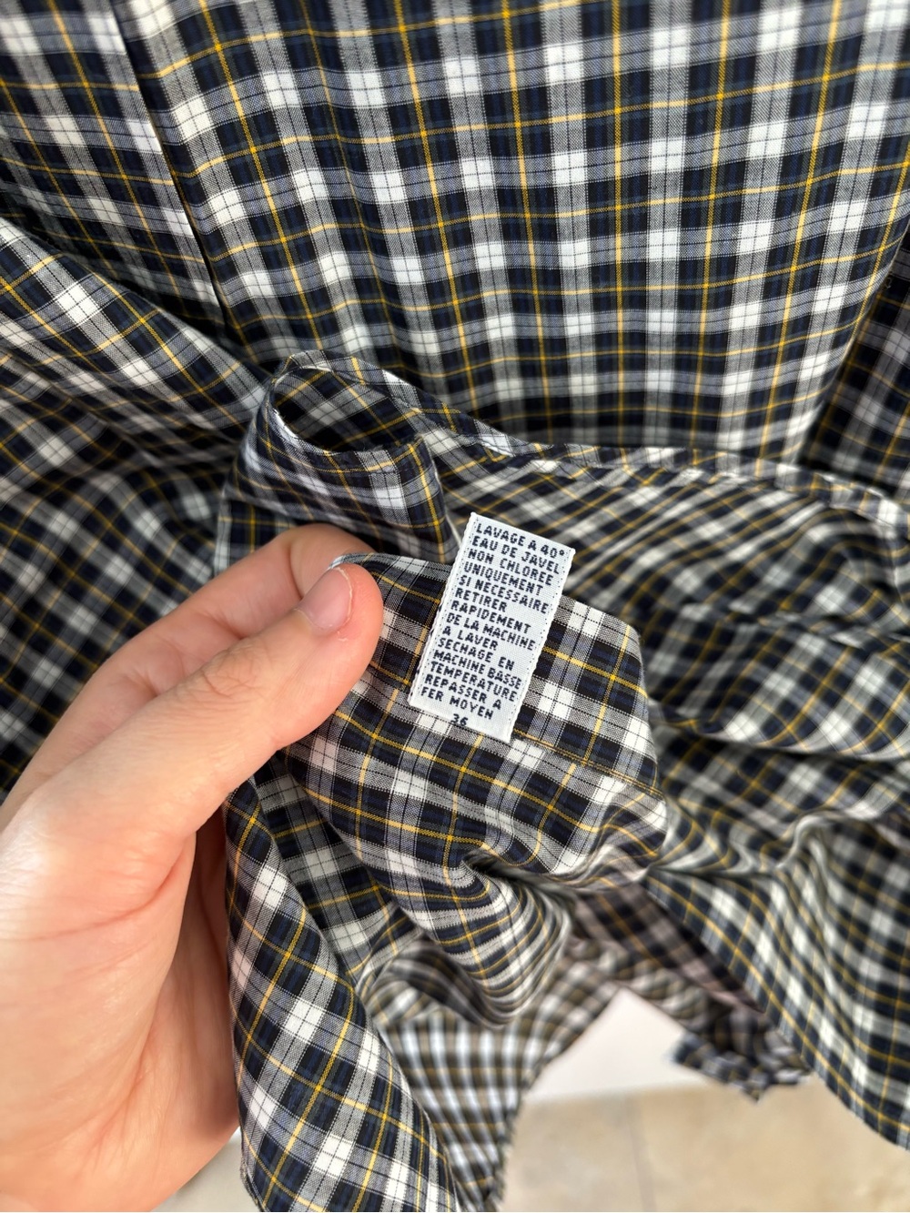 Ralph Lauren Blake XL Plaid Button Down Shirt 100% Cotton Old Money Academia - Picture 7 of 11